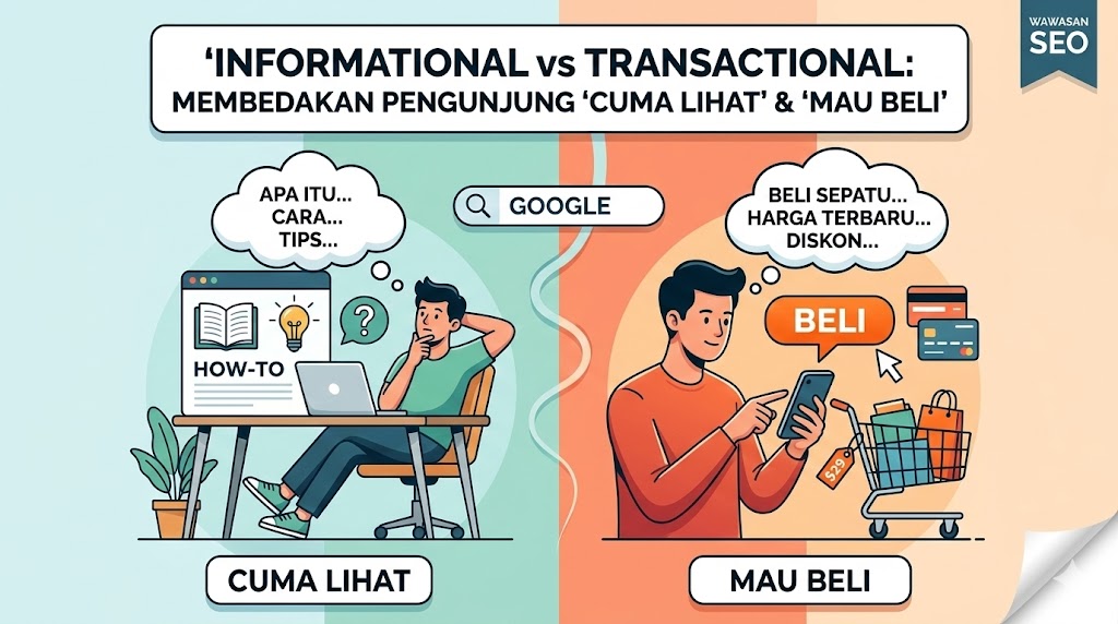 Read more about the article Pahami Jenis Search Intent SEO Agar Jualan Makin Laris!