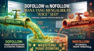 Read more about the article Dofollow vs Nofollow: Mana yang Mengalirkan SEO Juice?