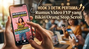 Read more about the article Hook 3 Detik Pertama: Rumus Video FYP Penakluk Scroll