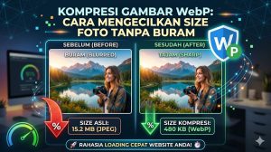 Read more about the article Kompresi Gambar WebP: Cara Mengecilkan Size Foto Tanpa Buram