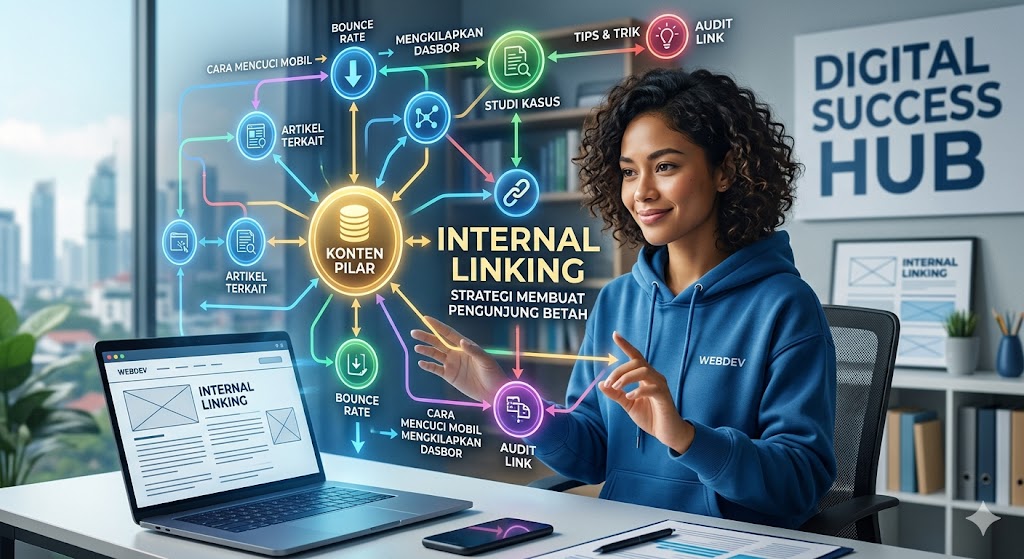 Read more about the article Internal Linking: Strategi Membuat Pengunjung Betah di Web