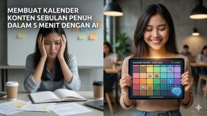 Read more about the article Membuat Kalender Konten Sebulan Penuh dalam 5 Menit dengan AI