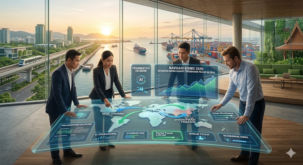 Read more about the article Navigasi Bisnis 2026: Strategi Hadapi Pasar Global